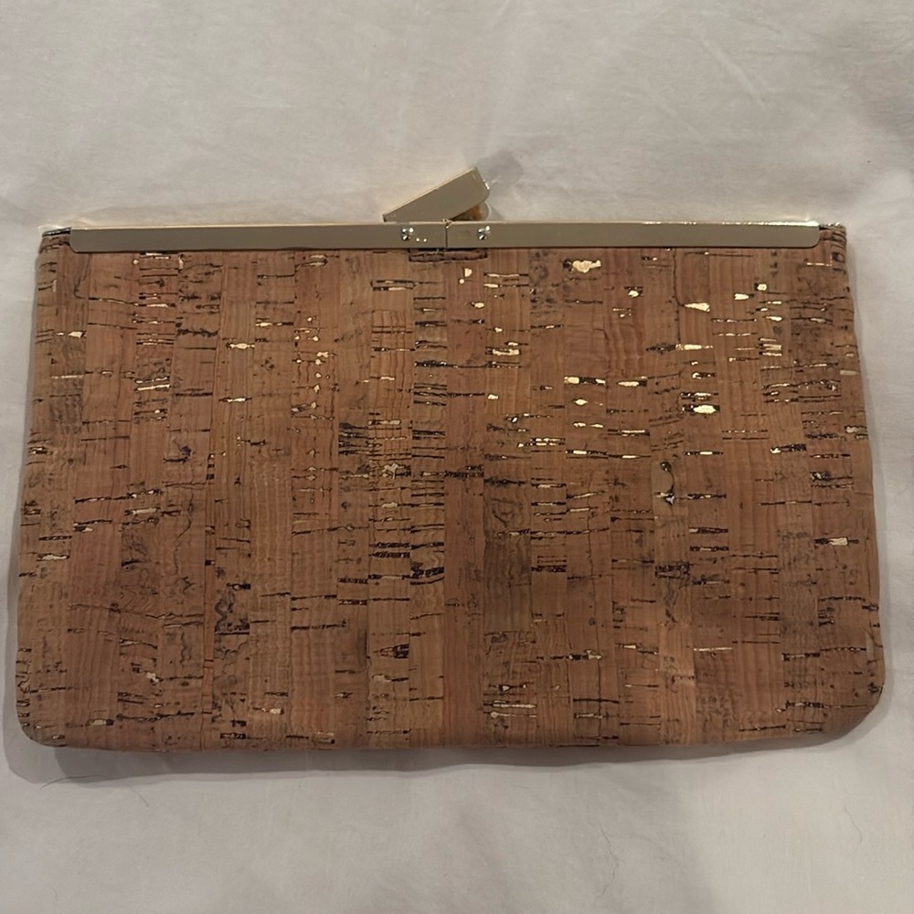 Brand new cork style clutch